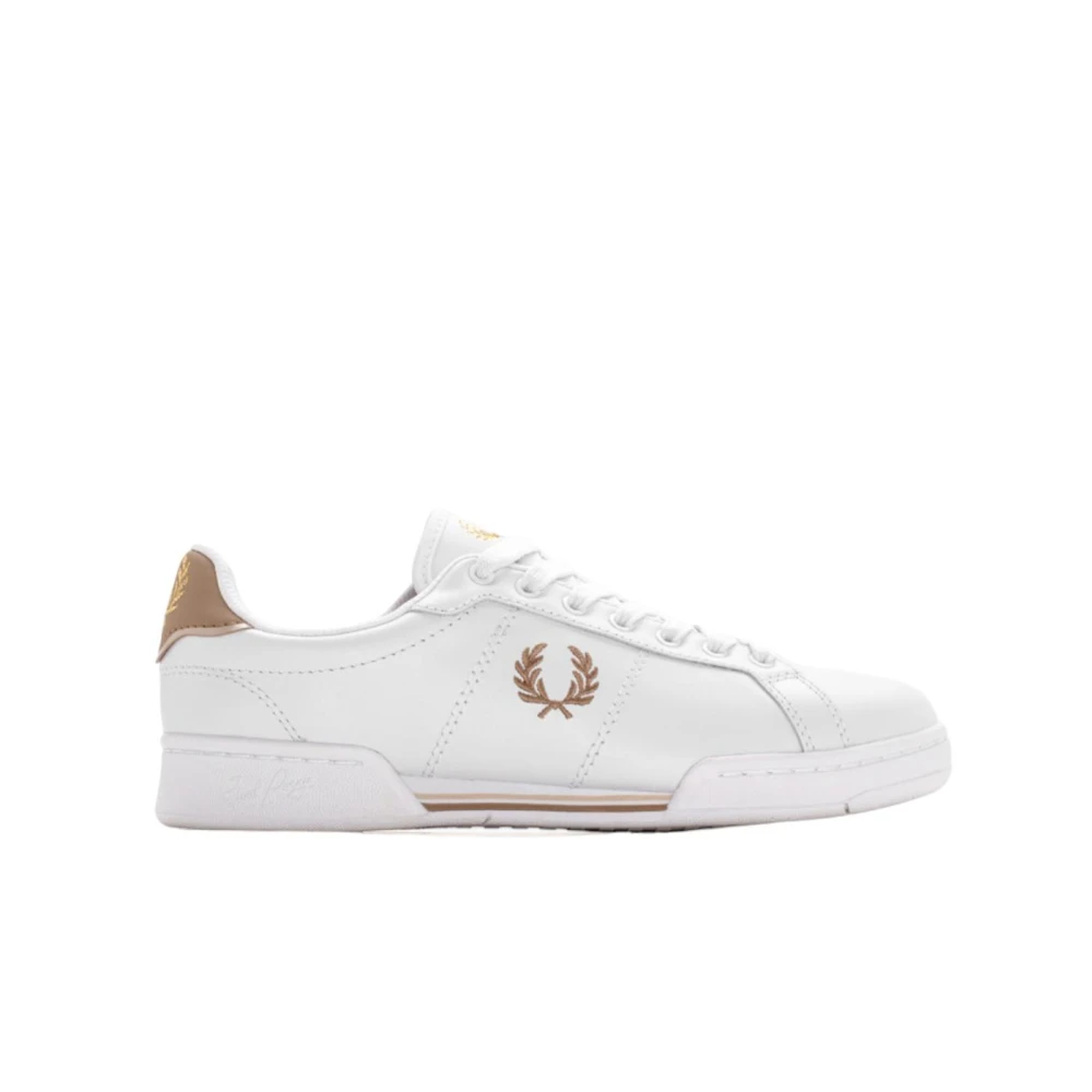 Fred Perry Klassieke leren sneakers Heren Schoenen Wit