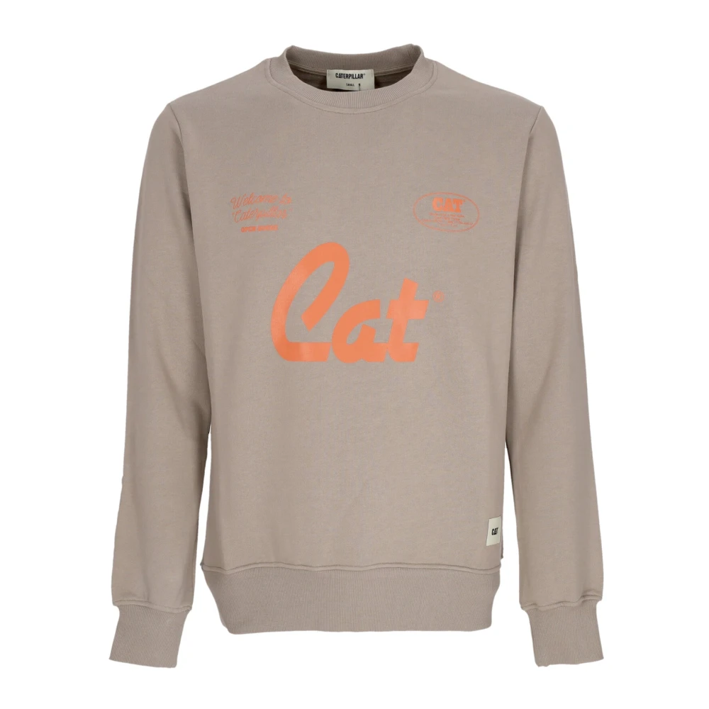 Cat Men's Gray Lightweight Crewneck Sweatshirt Chateau Grey - Sweatshirts - M - Sweatshirts & Hoodies