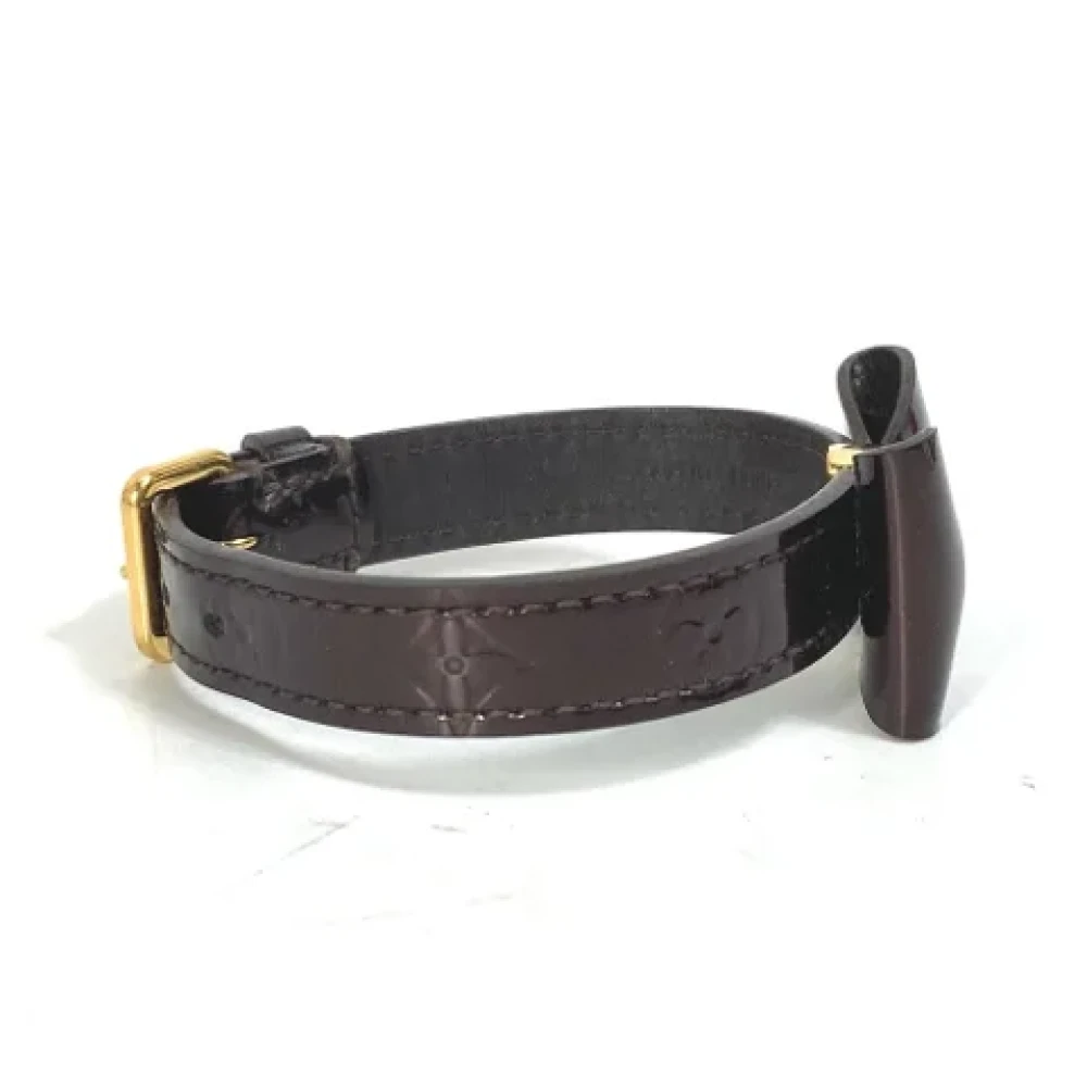 Louis Vuitton Vintage Pre-owned Fabric hair-accessories Purple Dames