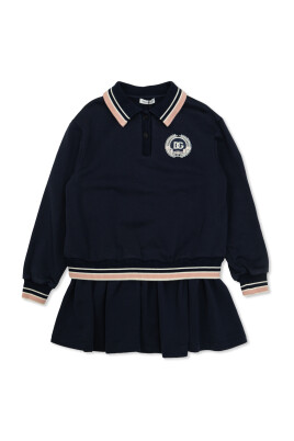 cotton-dress-with-logo-patch