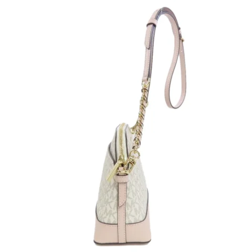 Michael Kors Pre-owned Fabric shoulder-bags Beige Dames