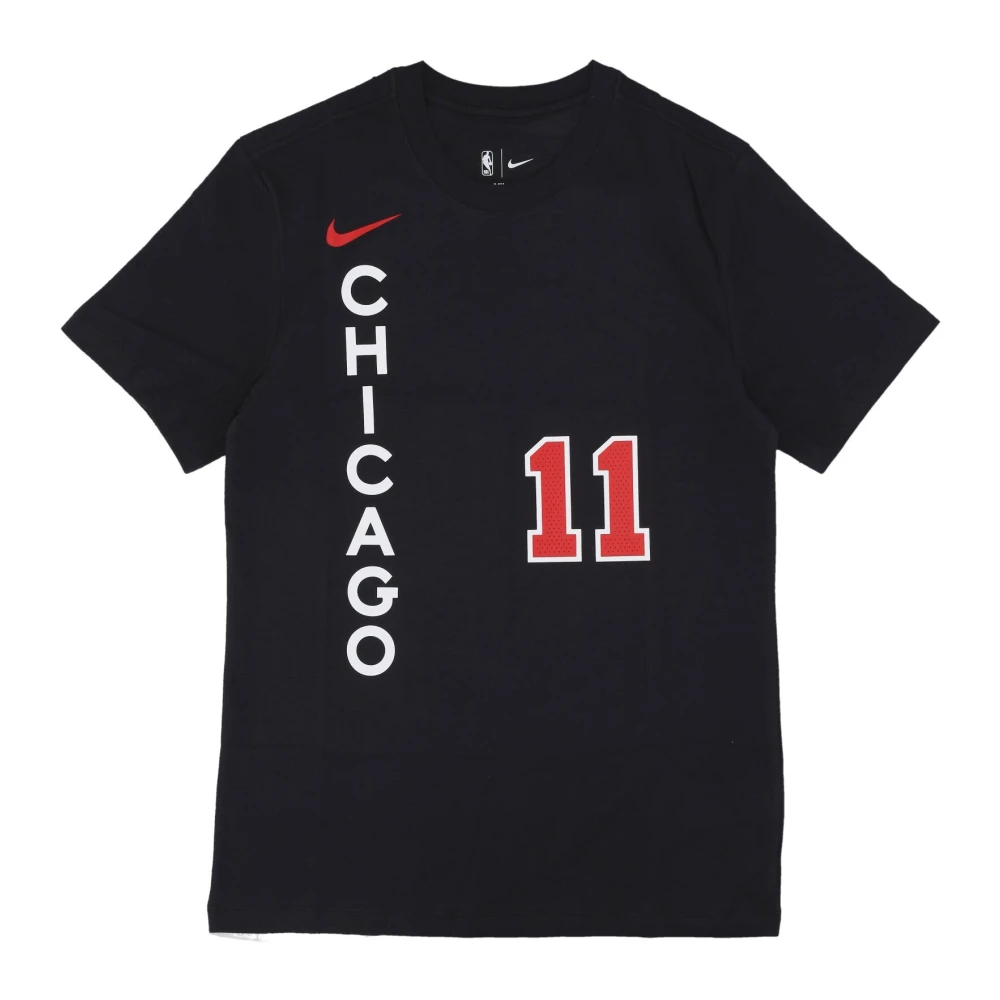Nike Men's Black Chicago Bulls City Edition Tee