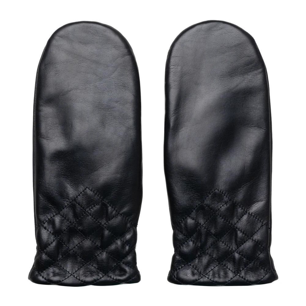 Re:designed Stijlvolle en Functionele Leren Handschoenen voor Vrouwen Black Dames