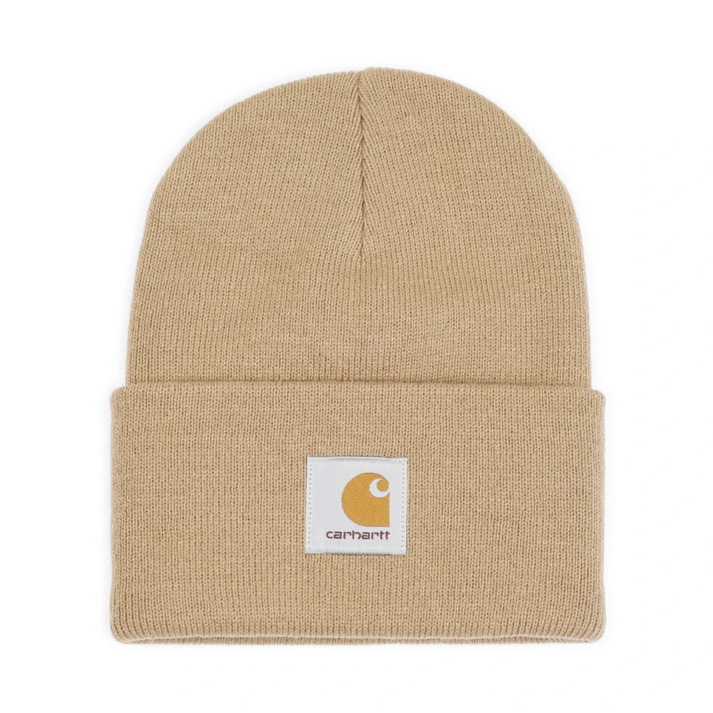 Carhartt WIP Peanut Acrylic Watch Hat Brown Heren