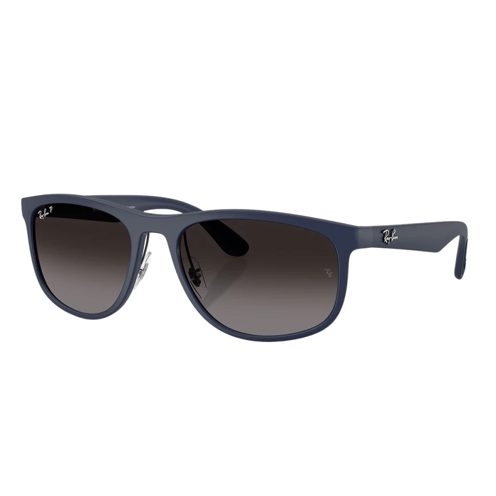 Ray-Ban Unisex Sunglass RB4468 Liteforce - Frame color: Sand Dark Blue, Lens color: Grey Gradient Polarized - Image 4