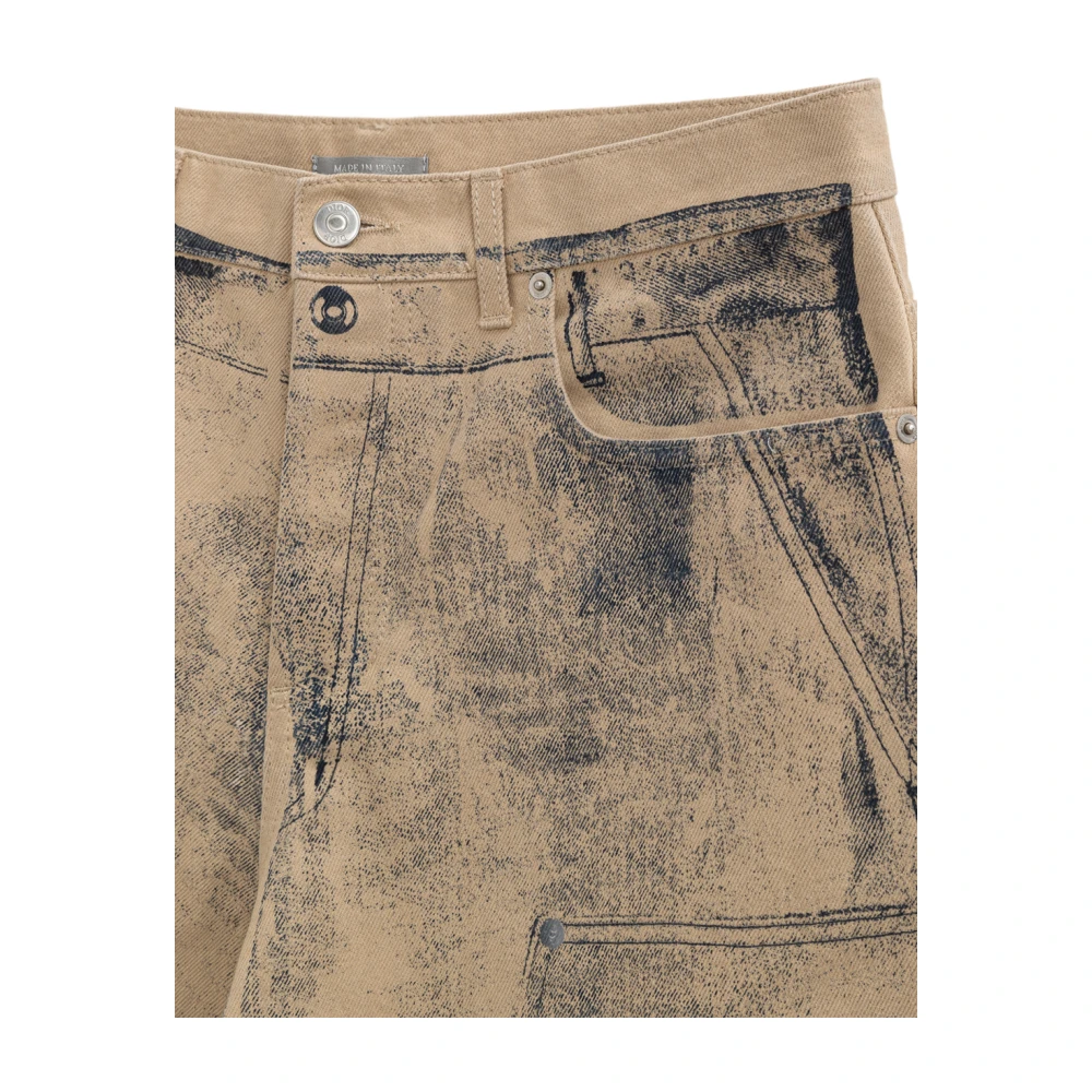 Dior Beige Heritage Herenbroek Overshirt Beige Heren