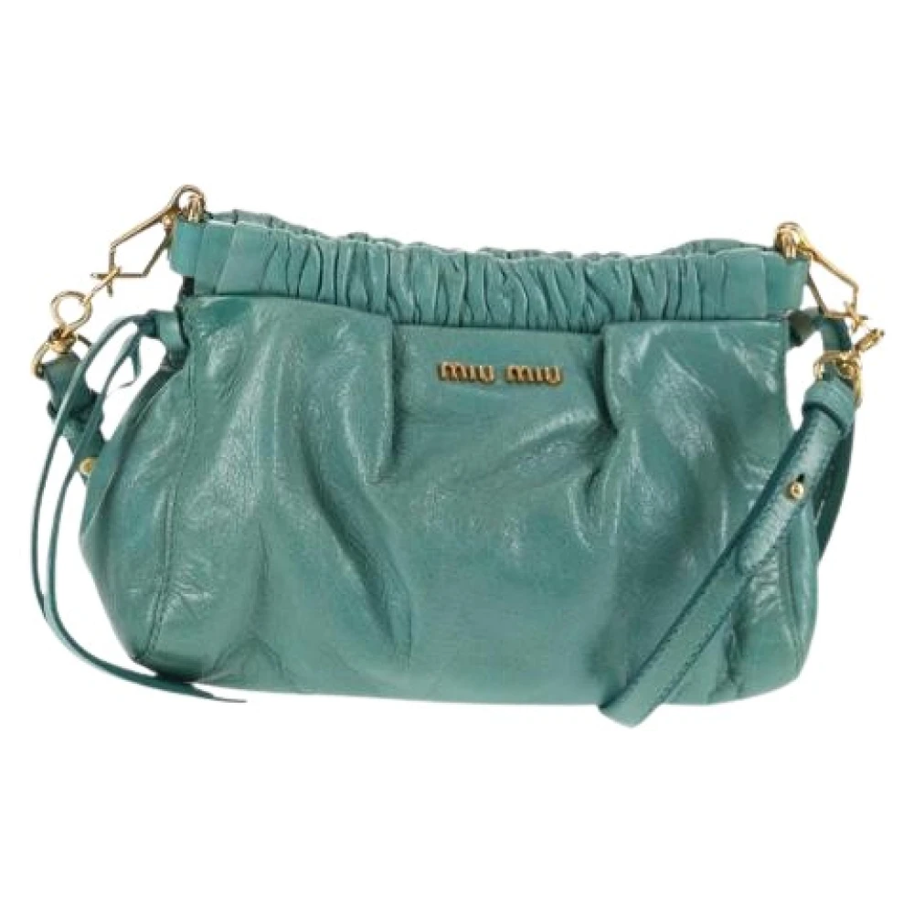 Pre-owned > Pre-owned Bags > Pre-owned Shoulder Bags - - Miu Miu Pre-owned - Modalova