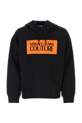 Versace Jeans Couture - Sudadera de Capucha con logotipo Dorado