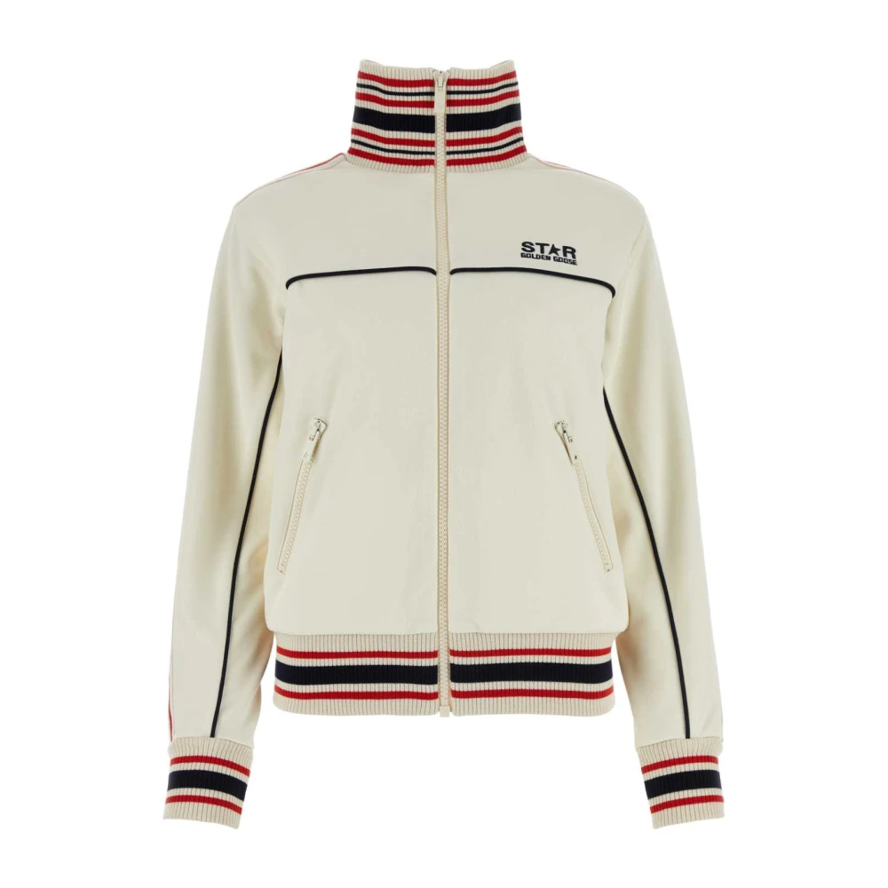 Golden Goose Ivoor Polyester Sweatshirt White Dames