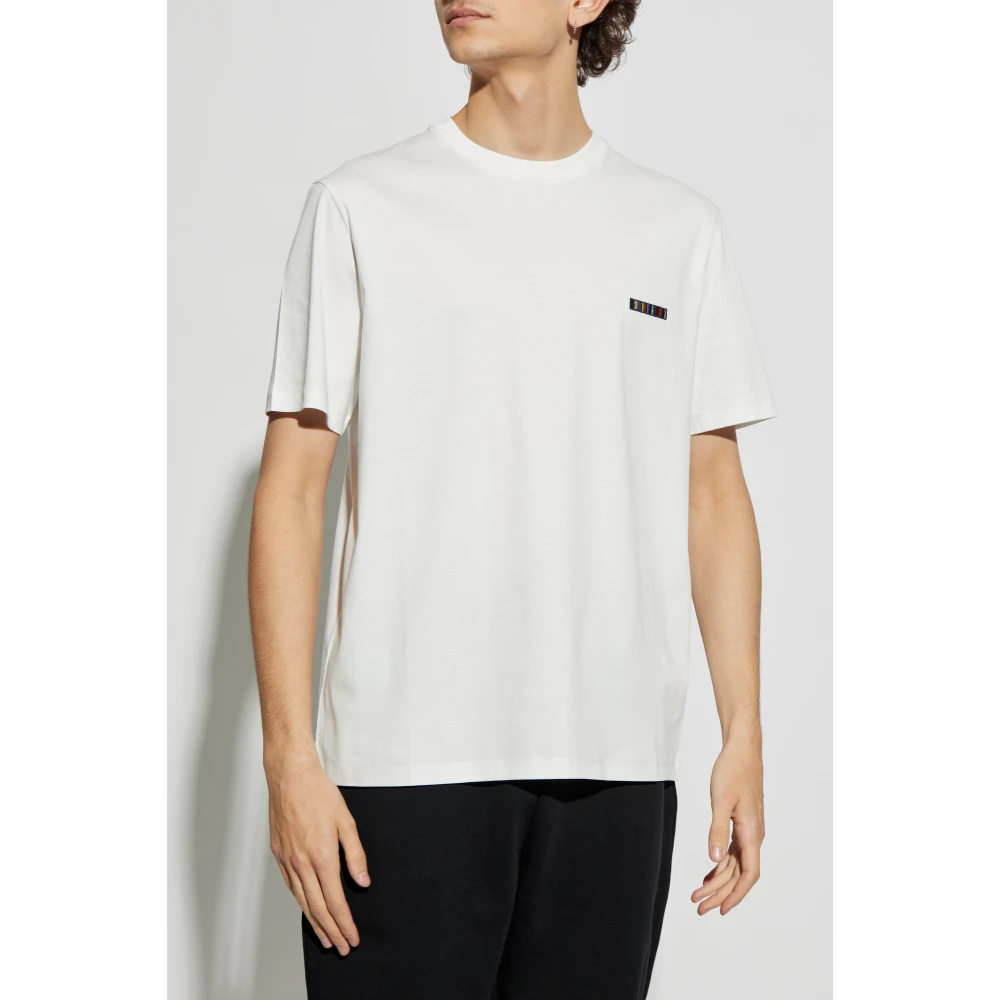 Paul Smith Katoenen T-shirt White Heren