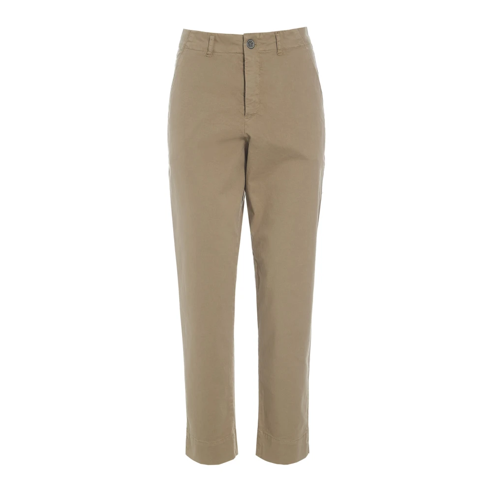 Bitte Kai Rand Klassieke Slim Fit Nootmuskaat Broek Beige Dames