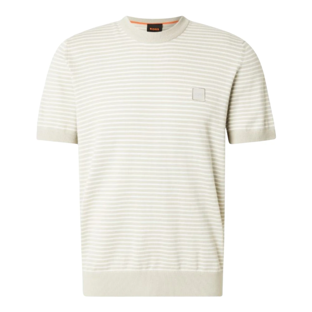 Hugo - Tops > T-Shirts - Beige - Hugo - Modalova