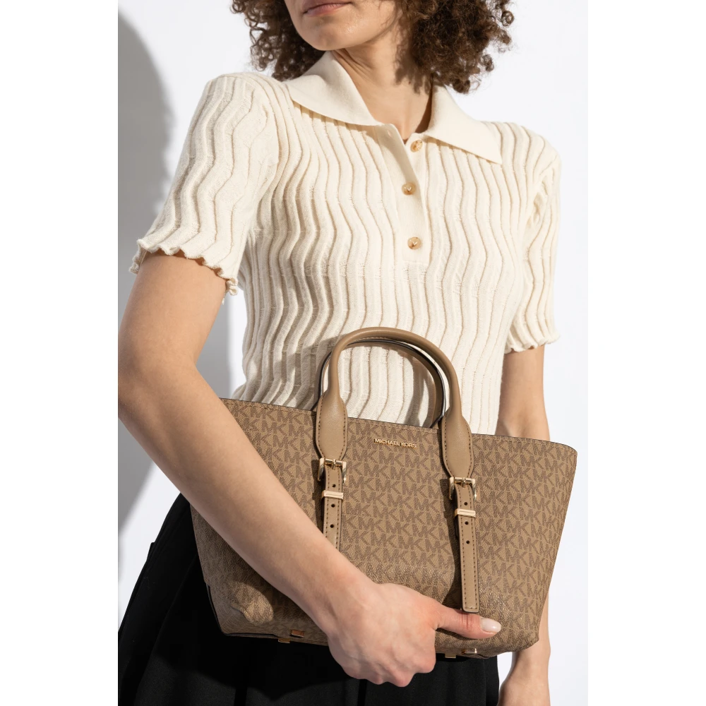 Michael Kors Moore Handtas Beige Dames