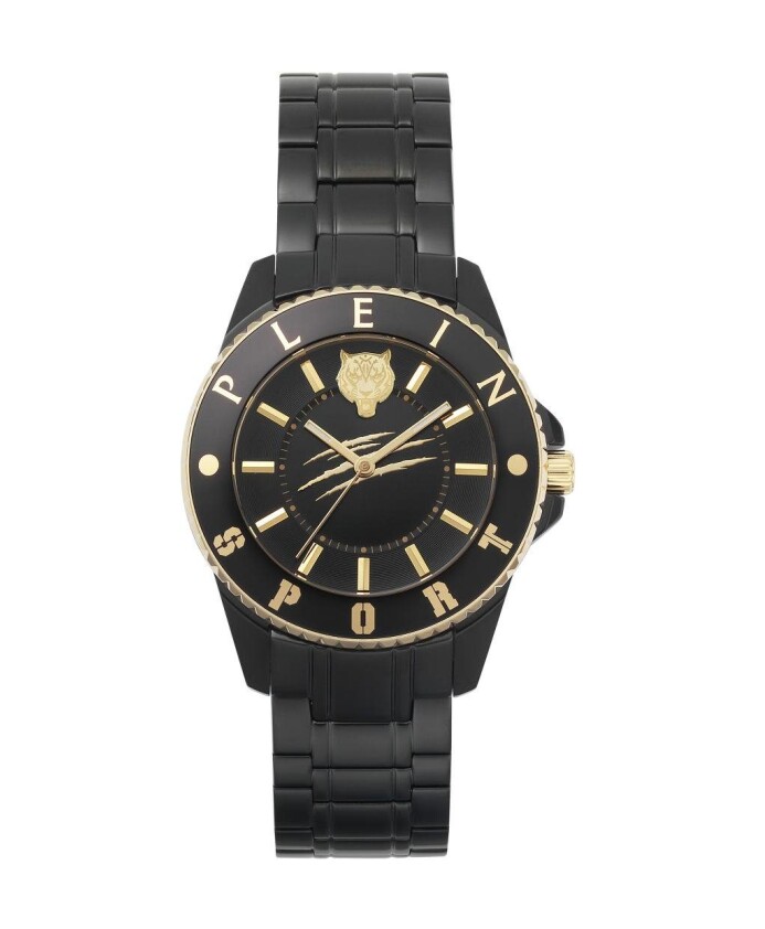 glam-black-stainless-steel-watch