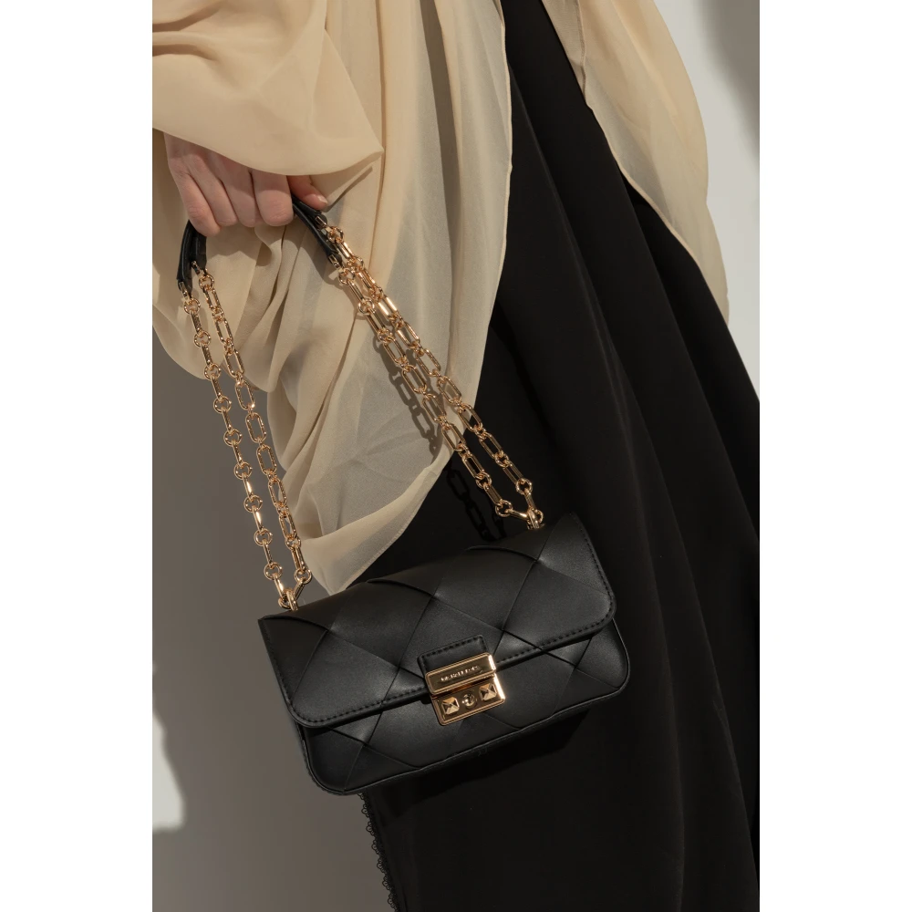 Michael Kors Leren tas Black Dames