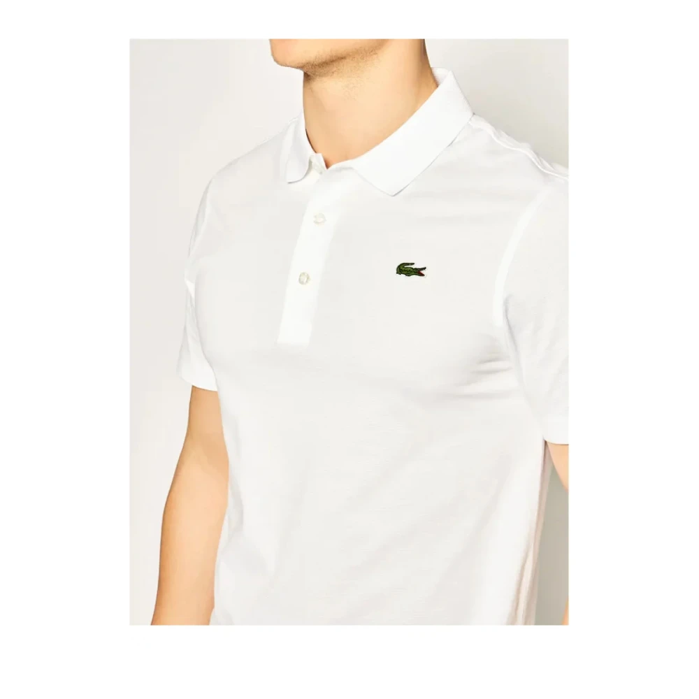 Lacoste Regular Fit Polo Shirt White Heren