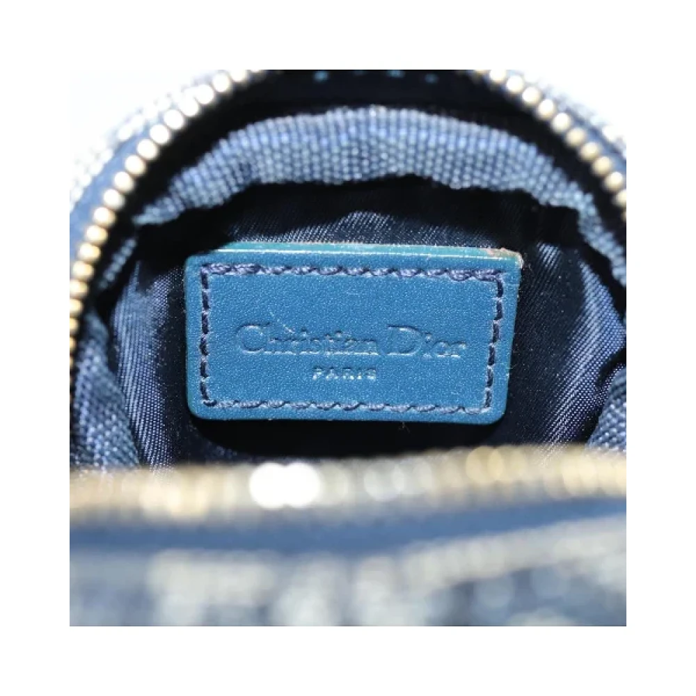 Dior Vintage Pre-owned Canvas dior-bags Blue Dames