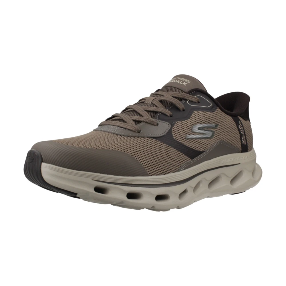 Skechers GO Walk Glide-Step 2.0 Zac Heren Schoenen Bruin