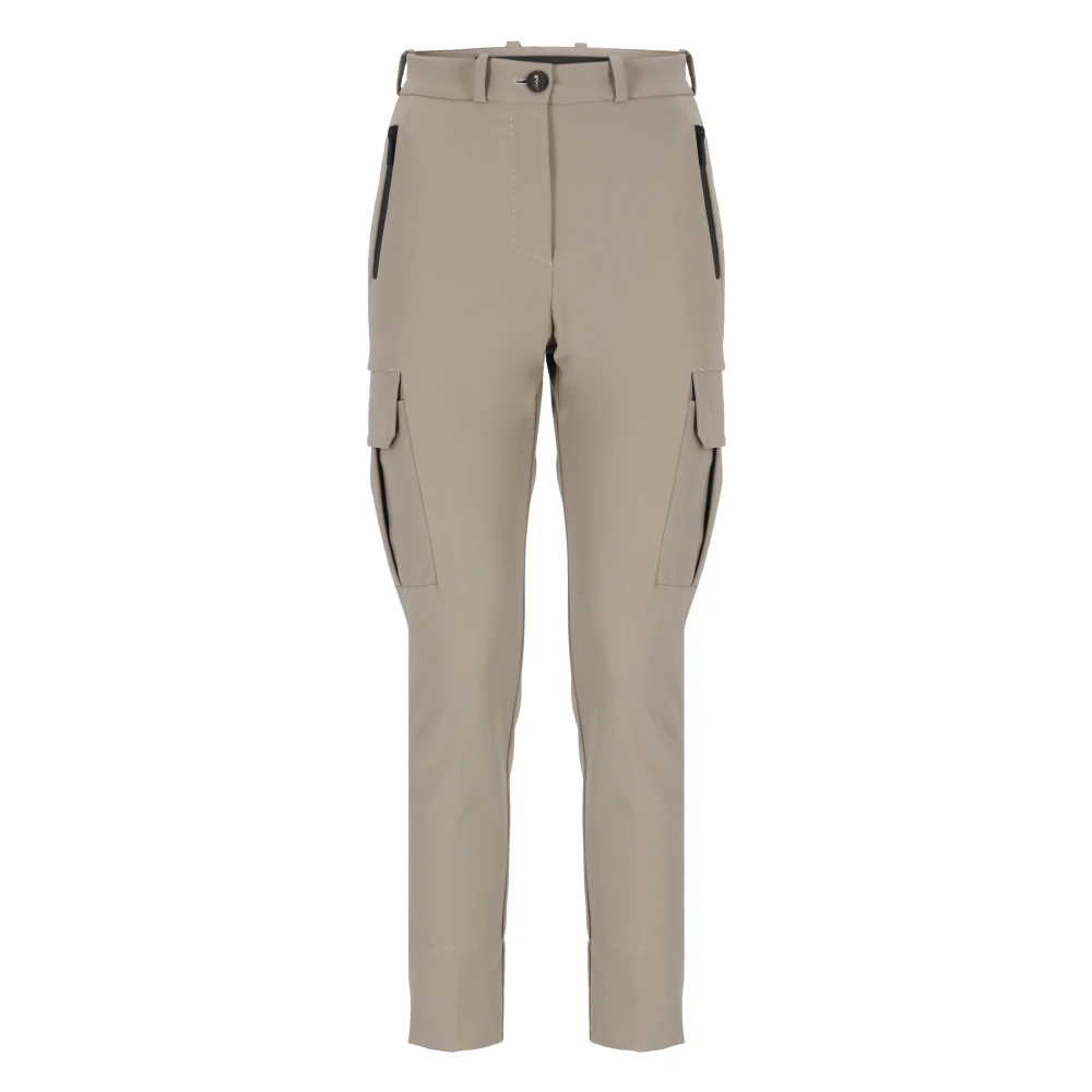 RRD Grijze Cargo Broek met Zakken Gray Dames