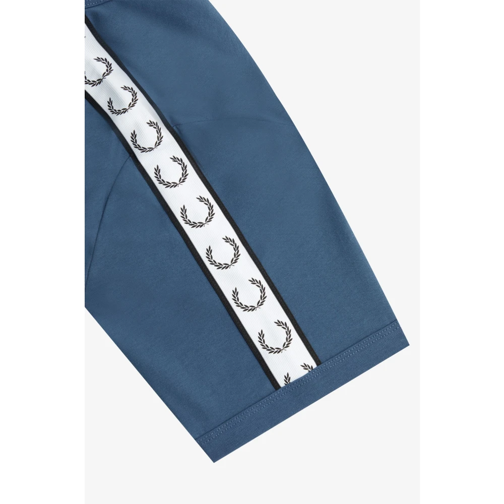 Fred Perry Ringer T-Shirt Midnight Blue Style M4620 Blue Heren