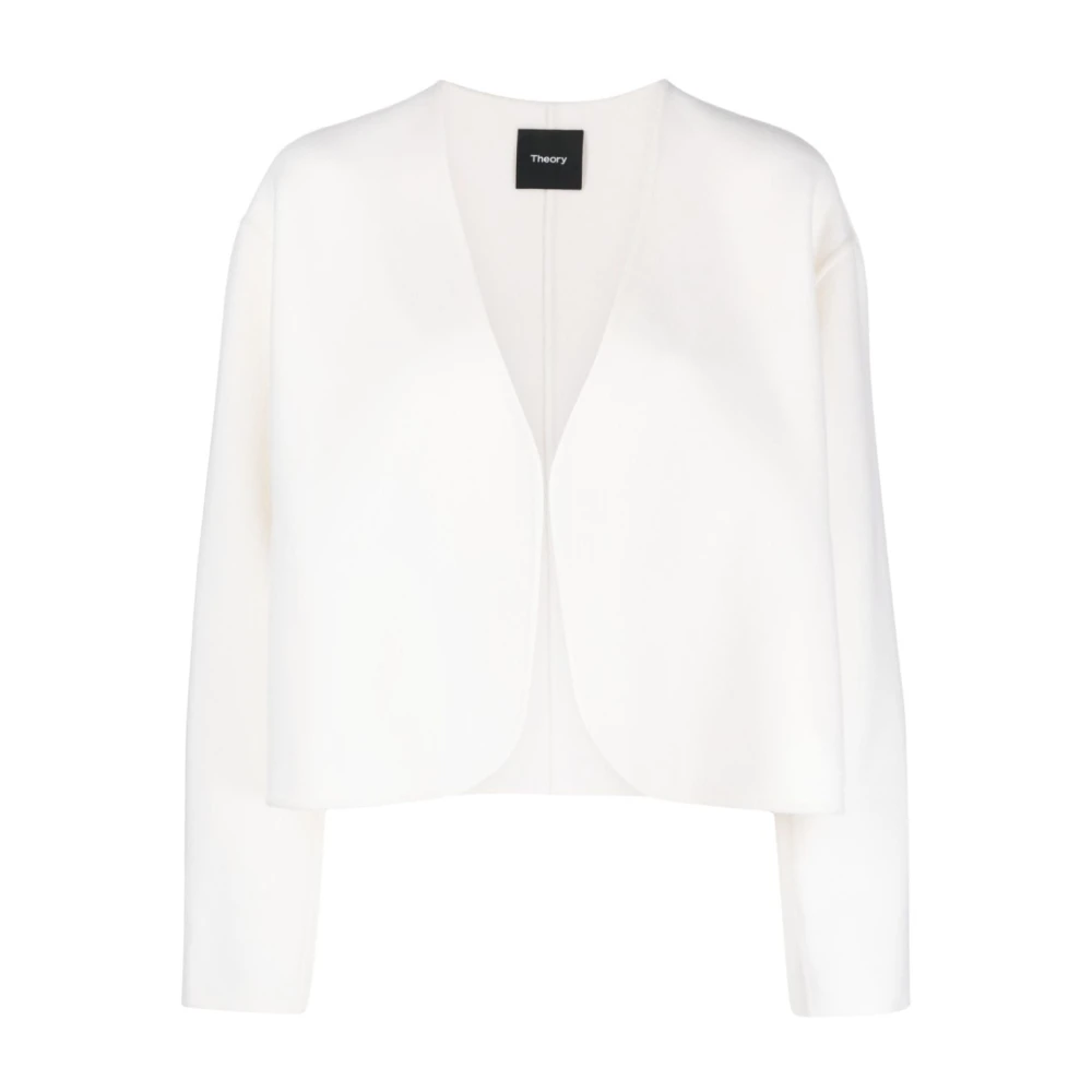 Theory Witte Jas voor Vrouwen White Dames