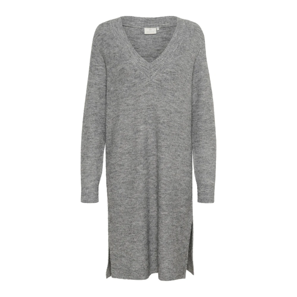Kaffe Damen Grau Strickkleid, Juno - Bild 2