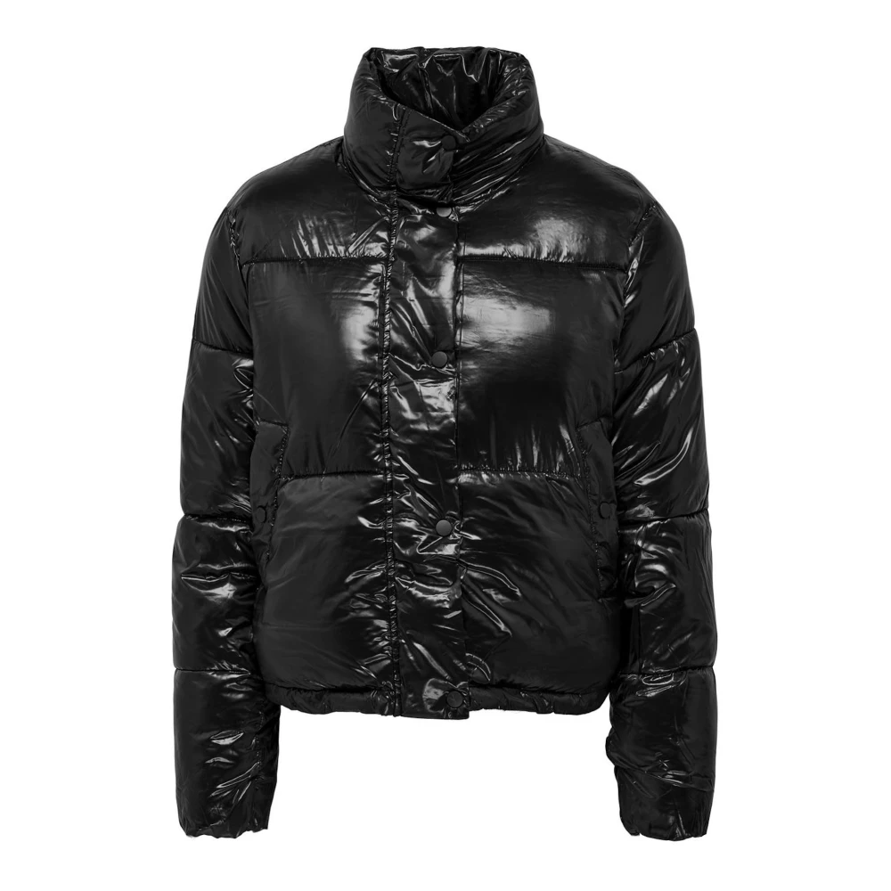 Only Stijlvolle Sky Gewatteerde Jas Black Dames