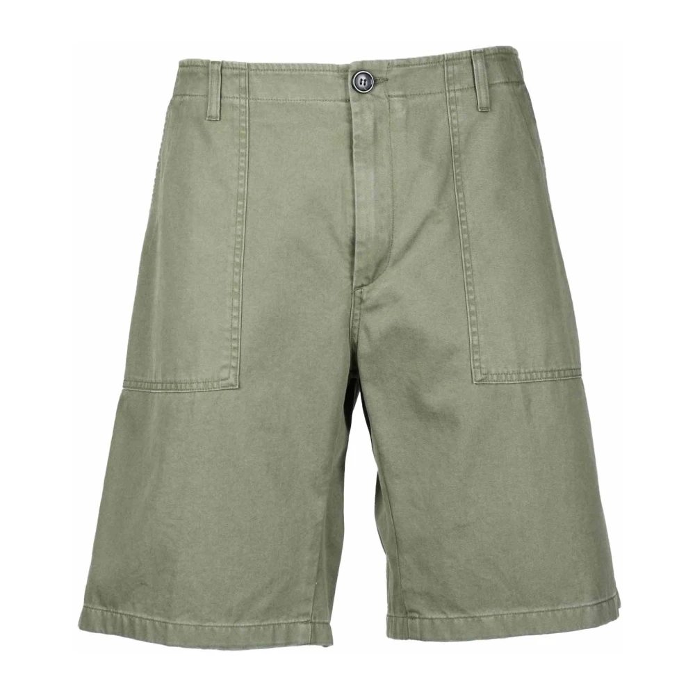 Department Five Katoenen Bermuda Shorts Green Heren