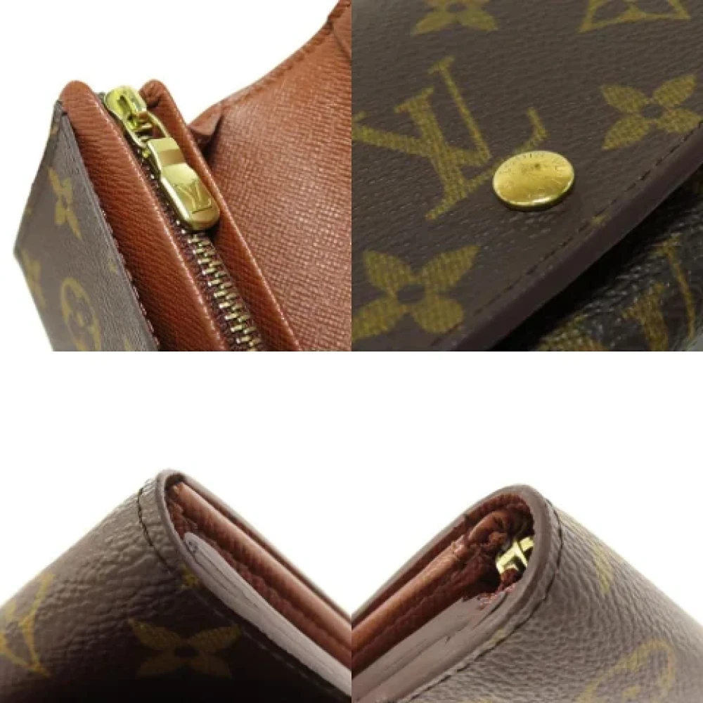 Louis Vuitton Vintage Pre-owned Canvas wallets Brown Dames