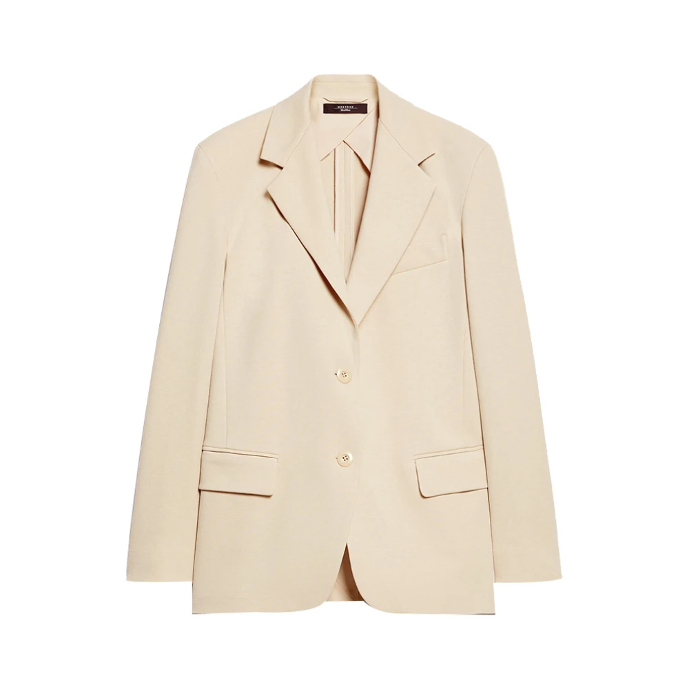 Max Mara Weekend Beige Weekend Jas Beige Dames