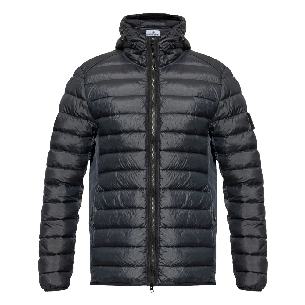 Stone Island Stijlvolle buitenjas Black Heren