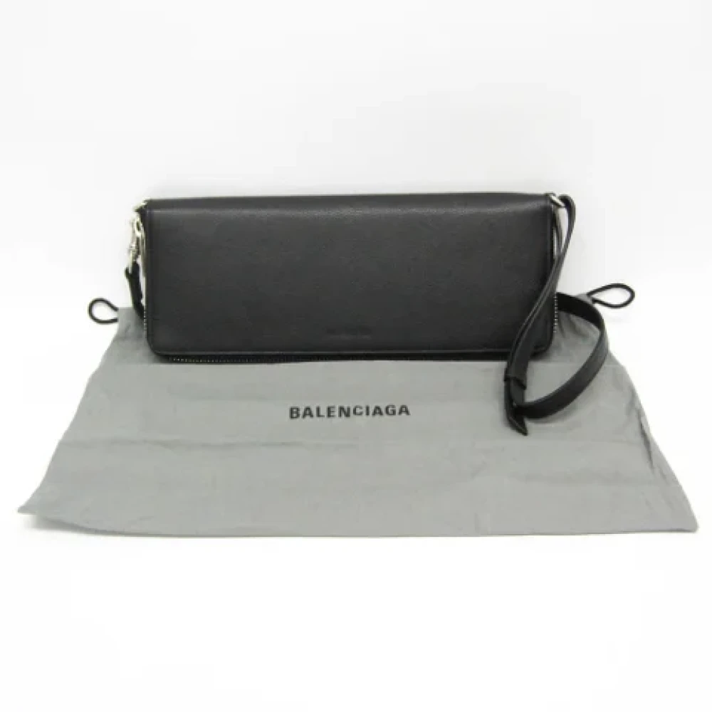 Balenciaga Vintage Pre-owned Leather balenciaga-bags Black Dames