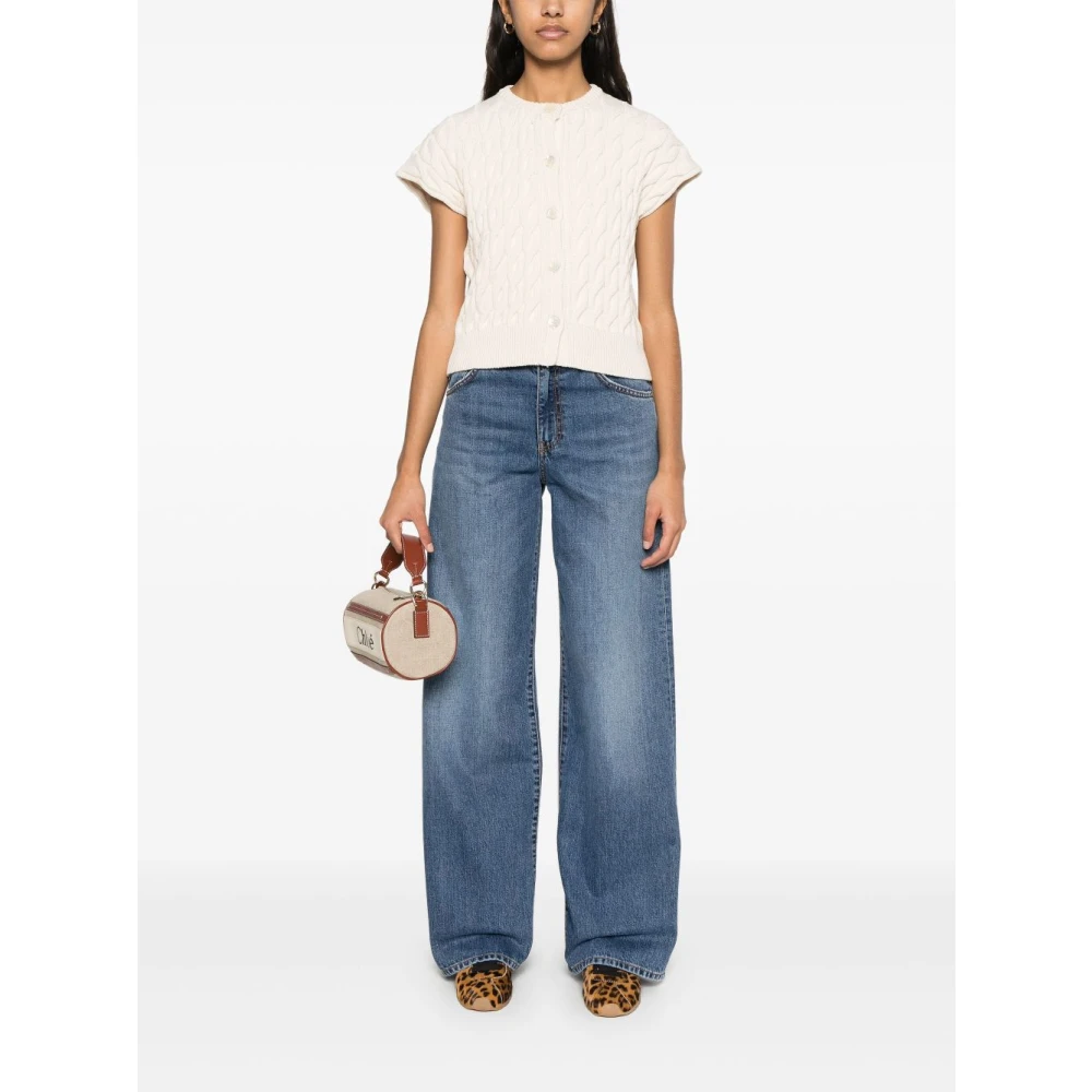 Semicouture Blauwe Jeans voor Vrouwen Blue Dames