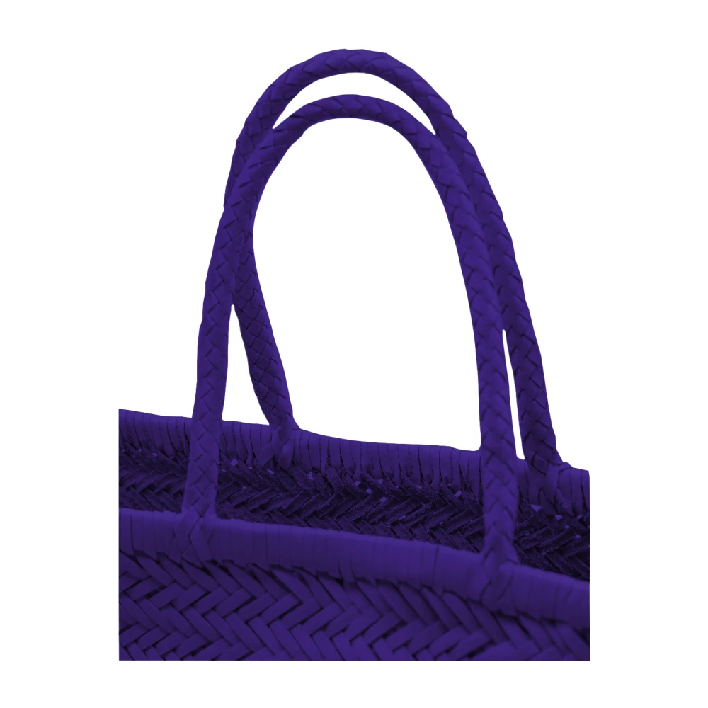 Dragon Diffusion Stijlvolle Paarse Leren Tas Purple Dames