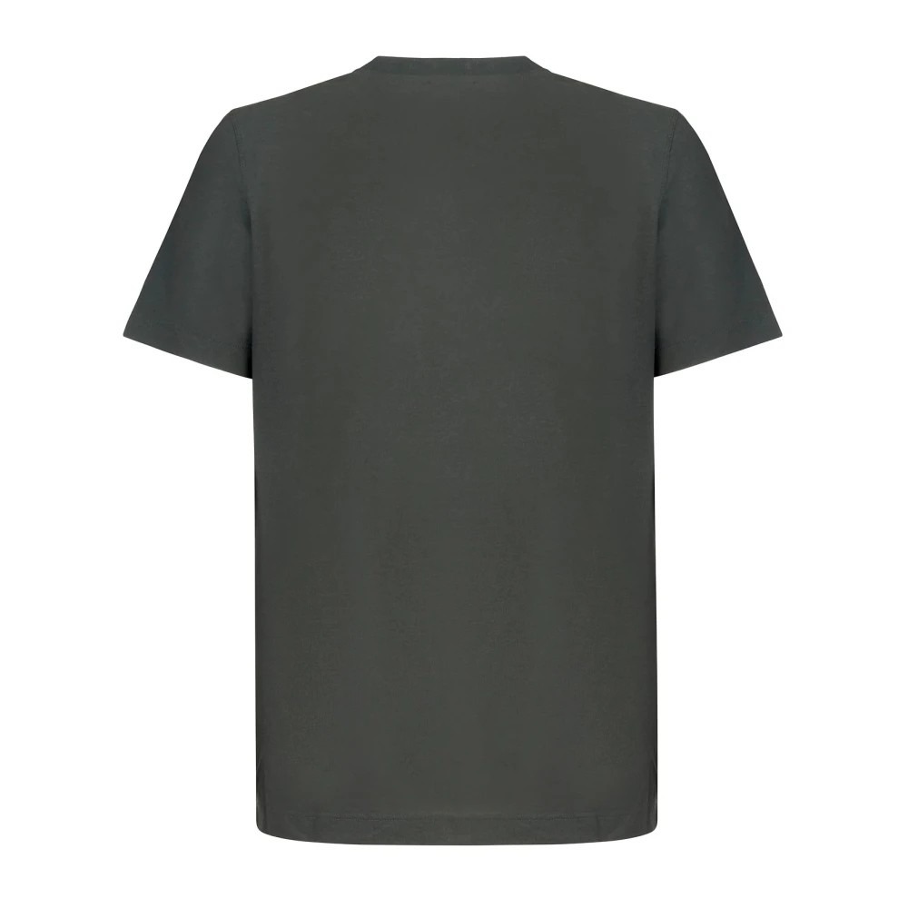 Zanone Katoenen Half-Sleeve T-Shirt Green Heren