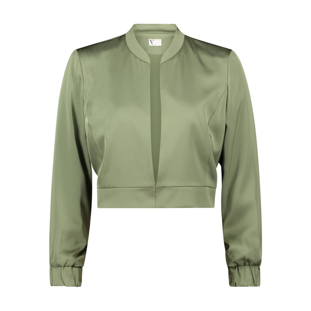 Vera Mont Elegante Blazer Jas Green Dames