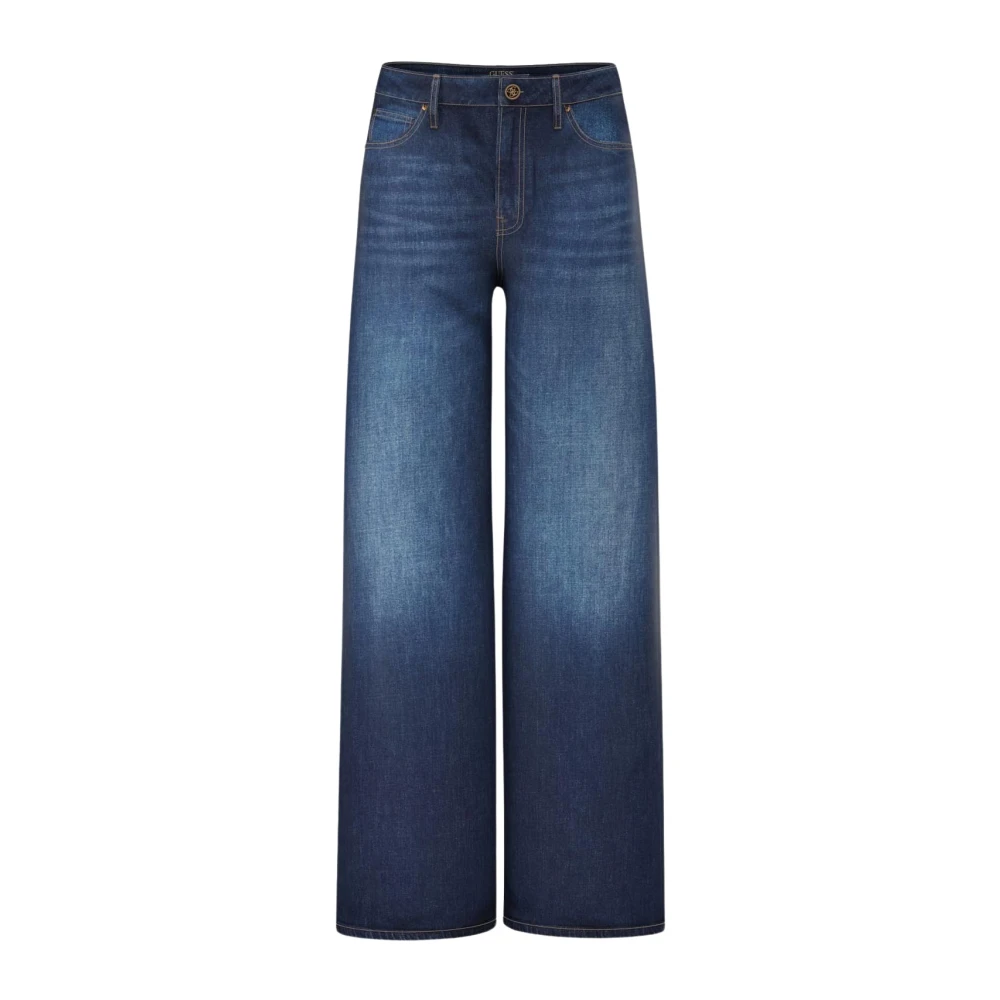 Guess Damen Wide & Loose Fit Jeans Blau Gr. 27/32 - Bild 6
