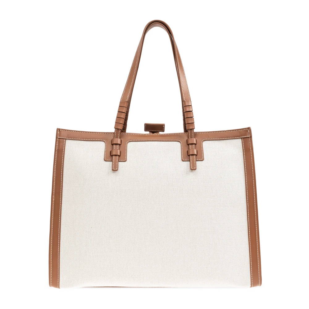 Casadei Beaurivage tote tas White Dames