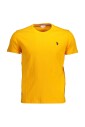 yellow-mens-cotton-logo-t-shirt