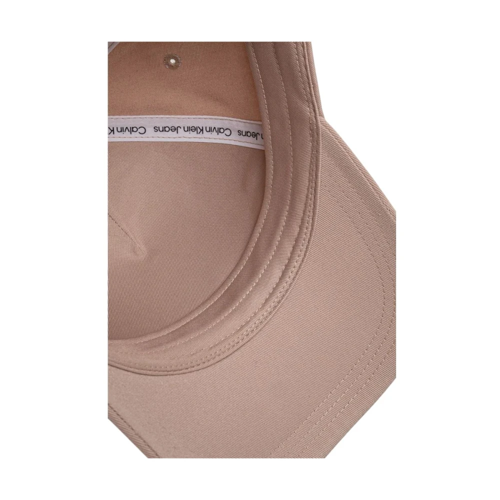 Calvin Klein Jeans Multicolor gerecyclede polyester zonneklep hoed Pink Dames