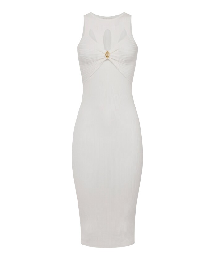 ribbed-dress-with-cut-out