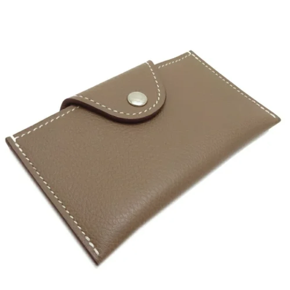 Hermès Vintage Pre-owned Canvas home-office Gray Dames