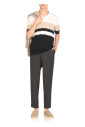 polo-en-coton-blanc-avec-col-en-v