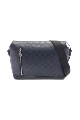Pre-owned Discovery Messenger PM Damier Infini Läder Axelväska