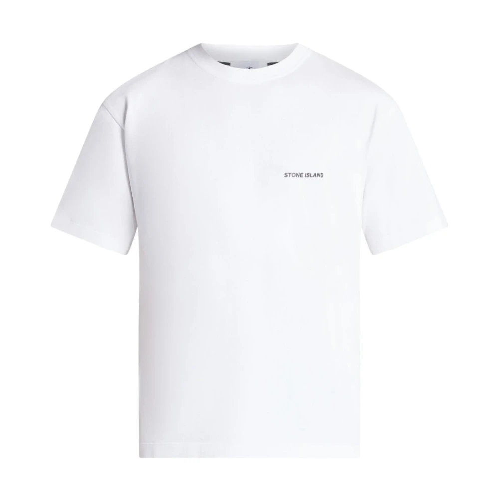 Stone Island Klassiek T-shirt V0001 White Heren