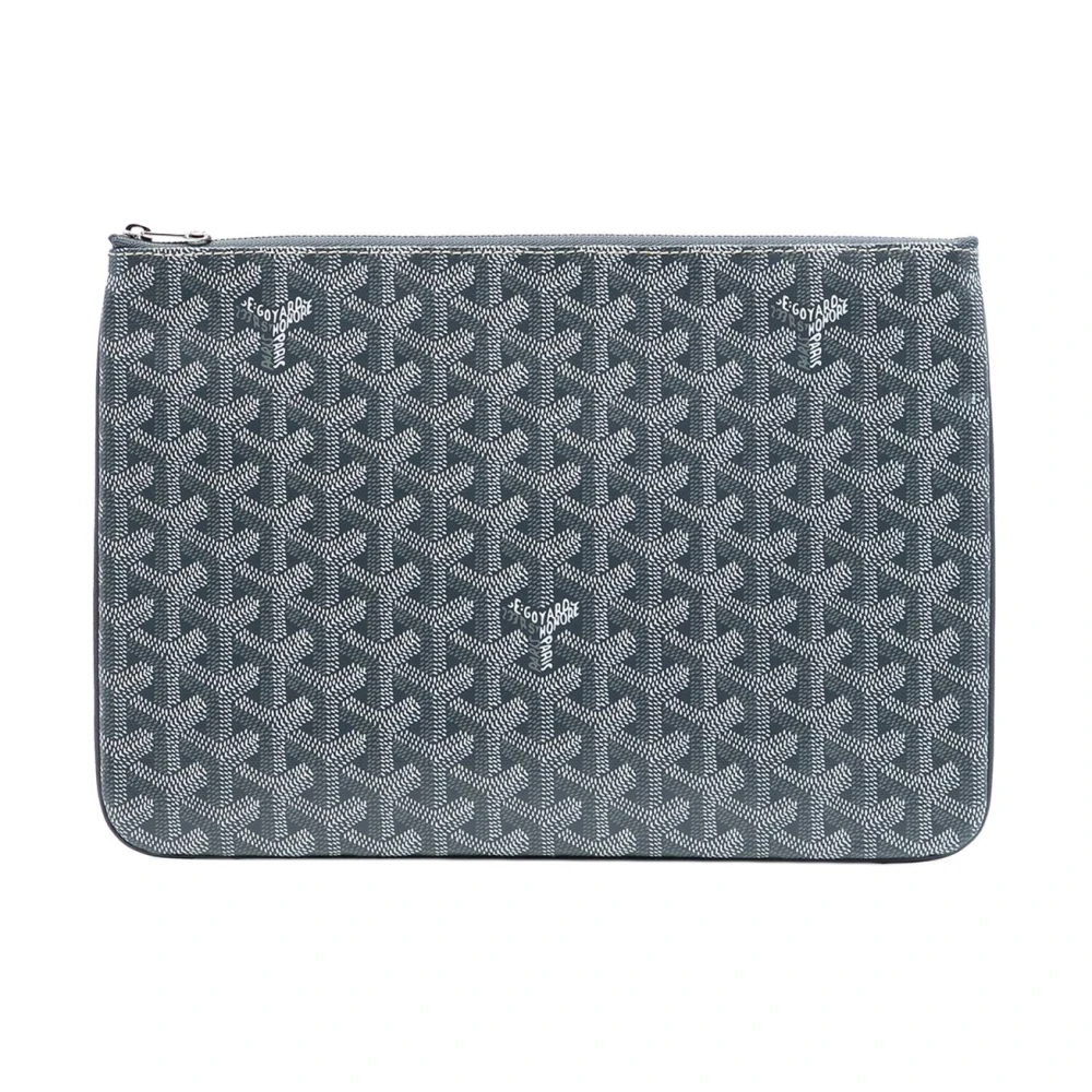 Goyard Vintage Women's Gray Pre-Owned Vintage Monogram Clutch