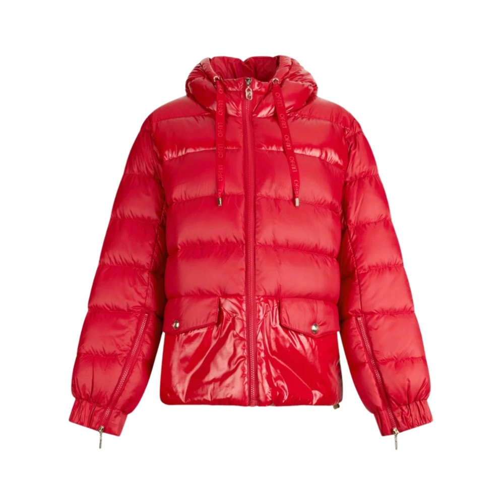 Liu Jo Vrouw Rood Gewatteerde Nylon Jas