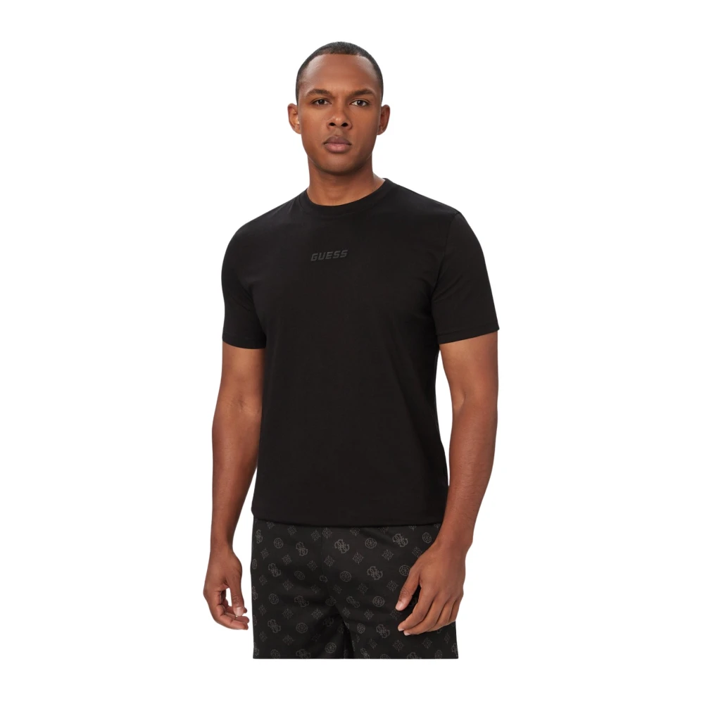 Guess Uomo Noir T-Shirt Ambrogio Cn - Immagine 3