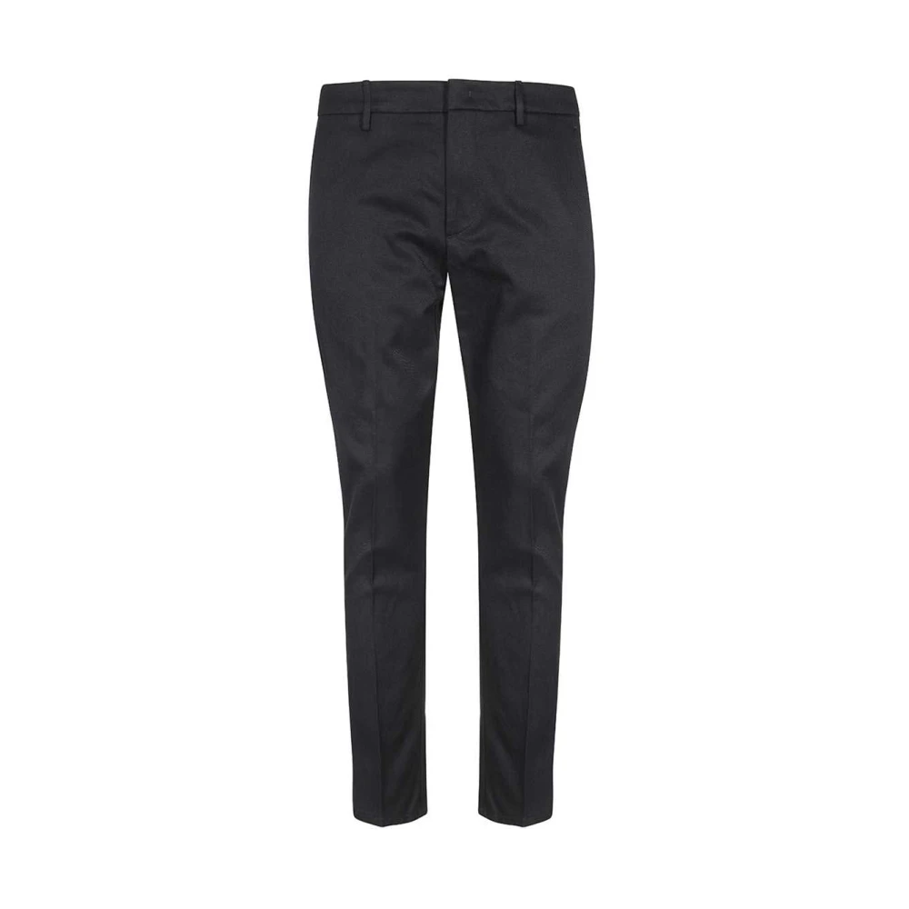 Dondup Klassieke Wollen Broek Blue Heren