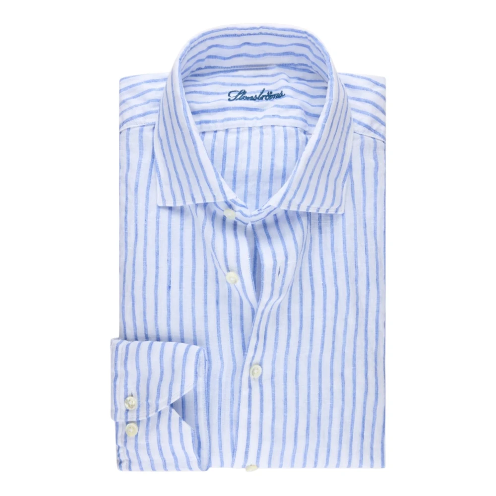 Stenströms Men's Blue Shirts - Formal Shirts - Xl - Shirts